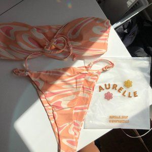 Aurelle Fiji Orange Bikini (S)